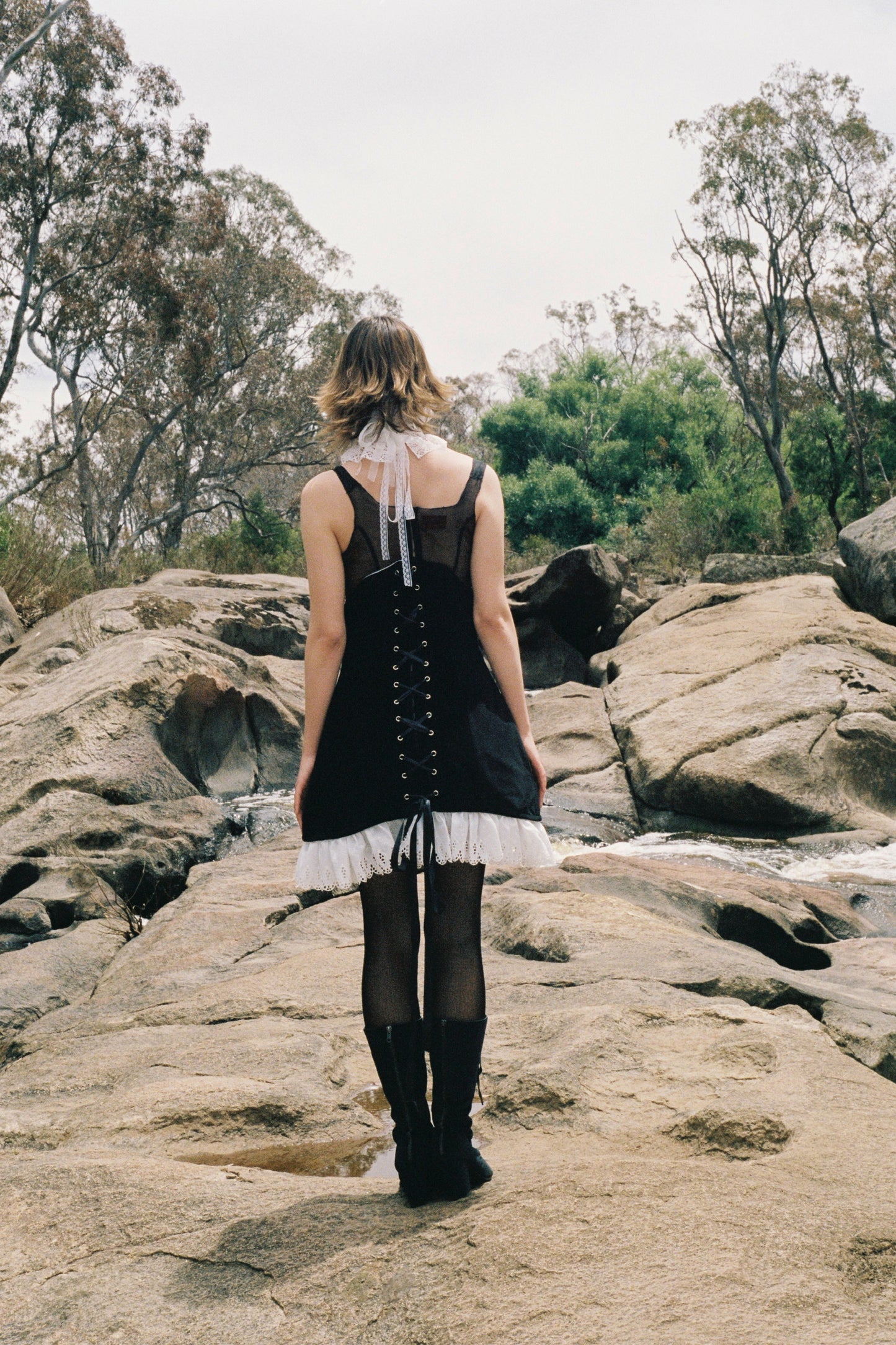 Morticia Dress (Ready to Ship)